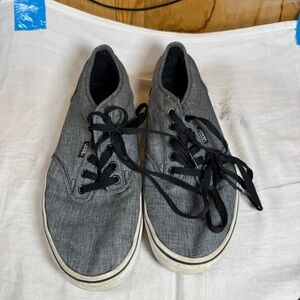 VANS Atwood Sneakers Men’s Size 9.5 Gray Canvas Skater Shoes